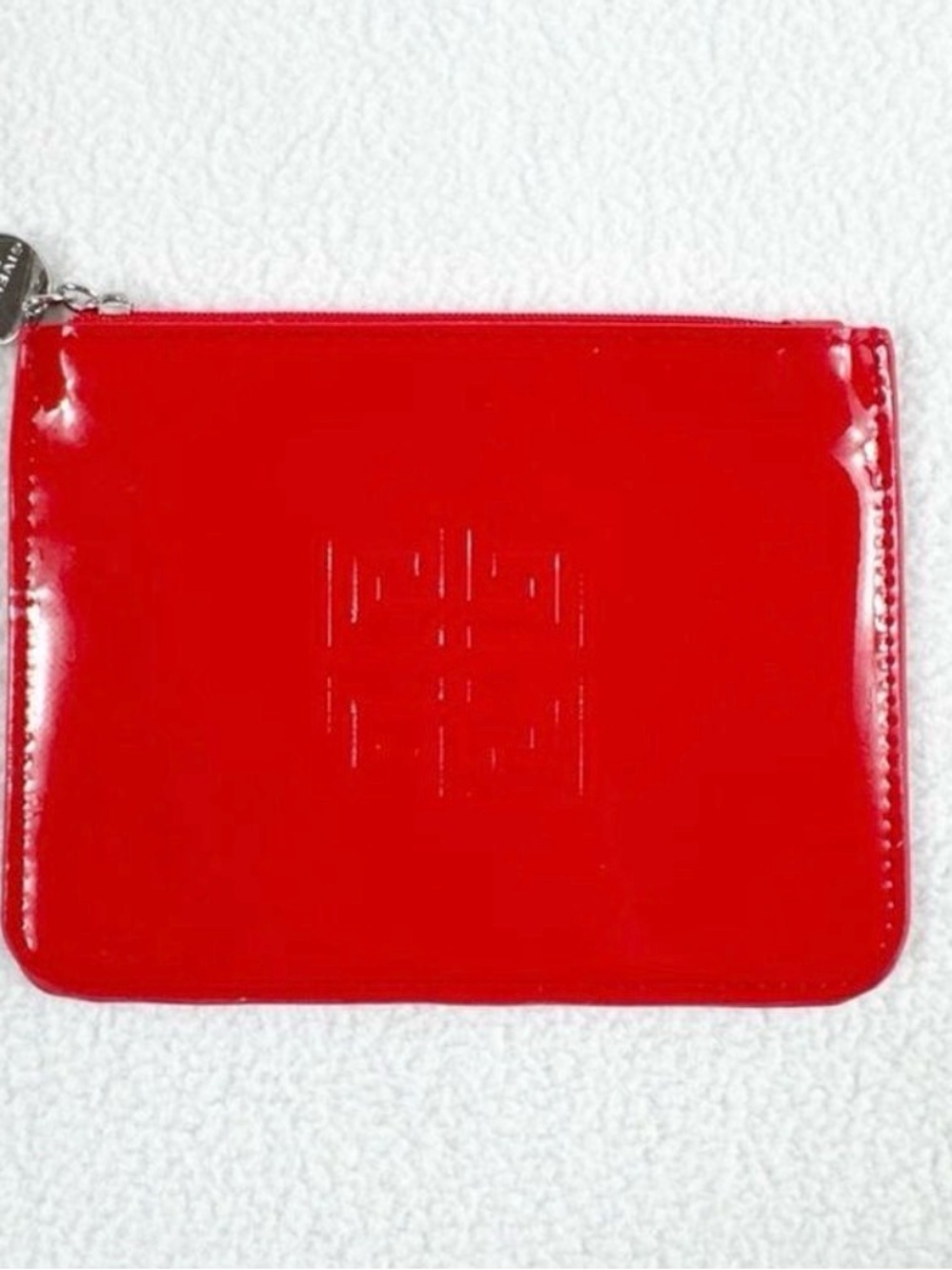 GWP - Givenchy Parfum Red Patent Zip Pouch (NWOT)